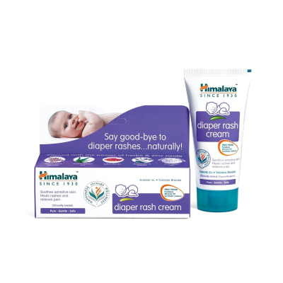 Himalaya Baby Diaper Rash Cream (100g) | Relieves Rashes, Reduces Redness & Irritation | With Aloe Vera, Yashad Bhasma, Almond Oil