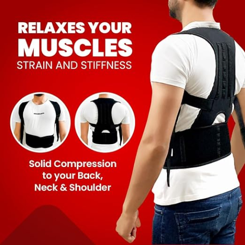 Dr. Ortho Posture Corrector Belt for Back & Shoulder