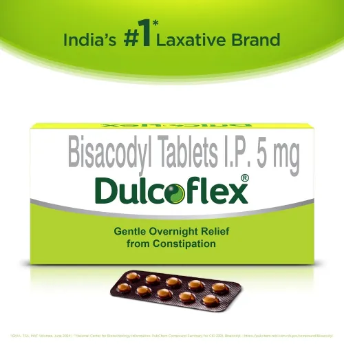 Dulcoflex Tablets - 10 Tablets