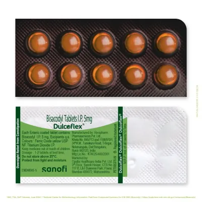 Dulcoflex Tablets - 10 Tablets