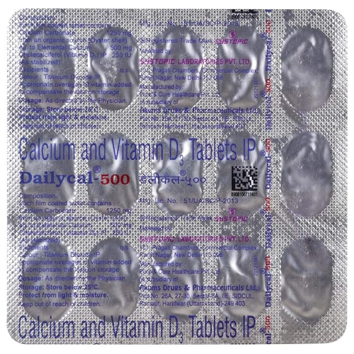 Dailycal 500mg Tablets