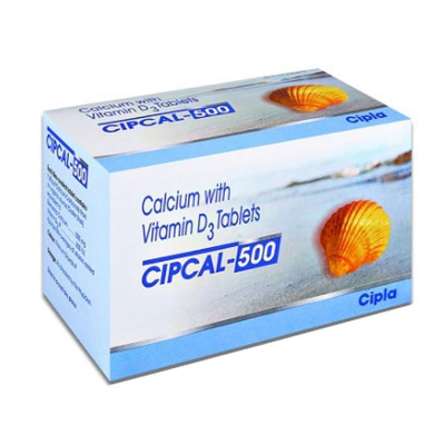 CIPCAL-500 Calcium with Vitamin D3 Tablets