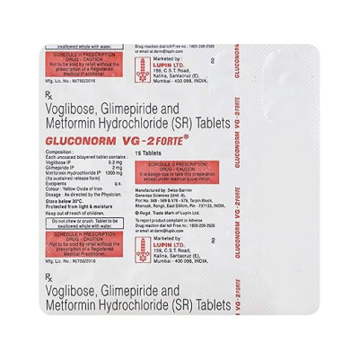 Gluconorm-VG 2 Forte Tablet 