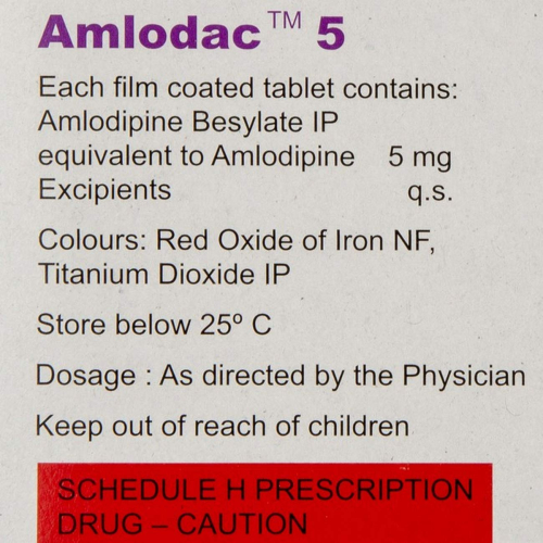 Amlodac 5 Tablet