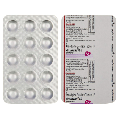 Amlovas 10 Tablet