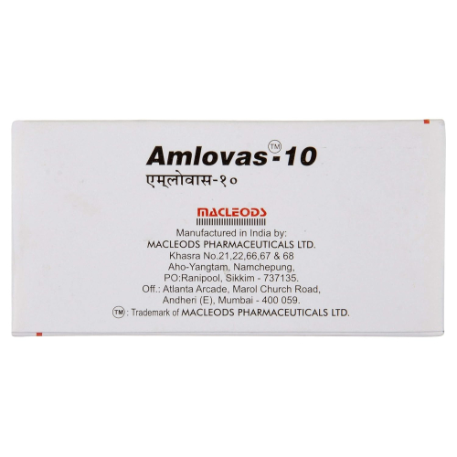 Amlovas 10 Tablet