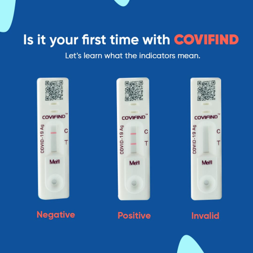 Covifind Covid-19 Rapid Antigen and PCR Test Kit – ICMR Approved, Pack of 2 for Home Use