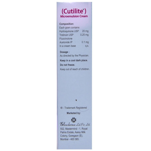 Cutilite - Tube of 20 gm Cream