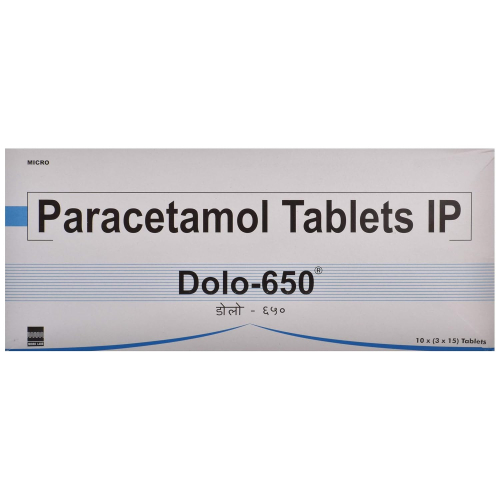 Dolo-650 - Strip of 15 Tablets