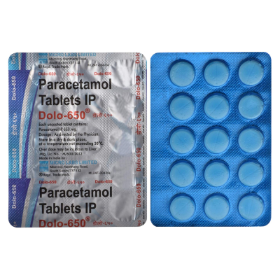 Dolo-650 - Strip of 15 Tablets