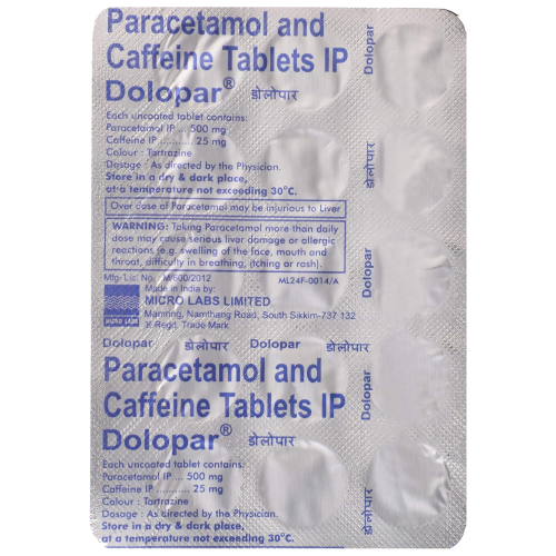 Dolopar - Strip of 15 Tablets