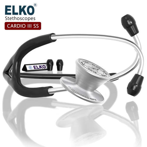 ELKO EL-060 CARDIO III SS Stainless Steel Acoustic Stethoscope