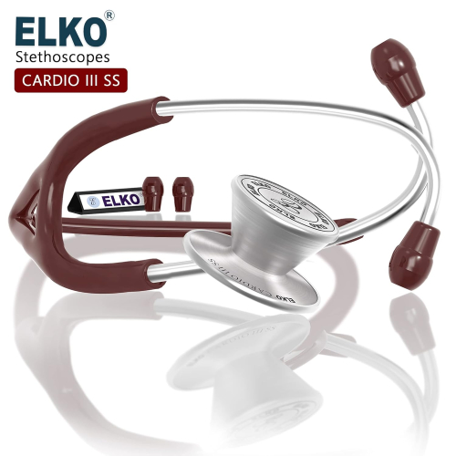 ELKO EL-060 CARDIO III SS Stainless Steel Acoustic Stethoscope