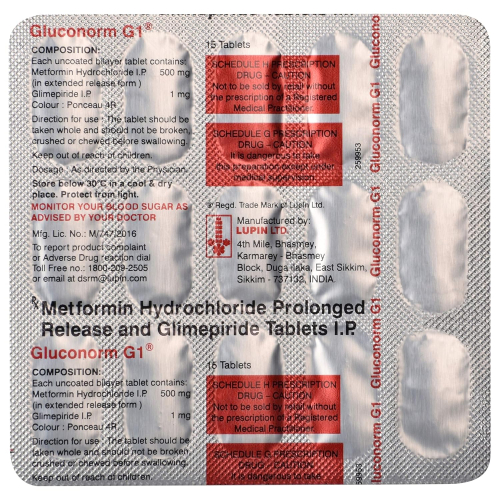 Gluconorm-G 1 Tablet