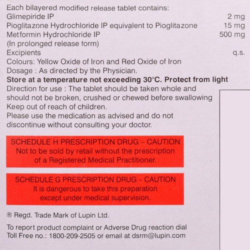 Gluconorm PG 2 Tablet 