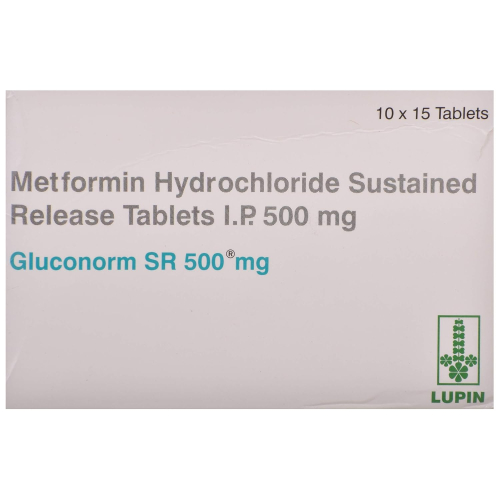 Gluconorm SR 500mg Tablet