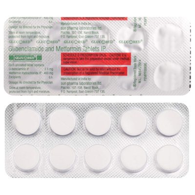 Glucored - Strip of 10 Tablets