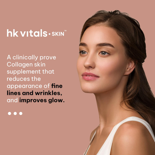 Healthkart HK Vitals Skin Radiance Skin Collagen | Powder with Vitamin C, E & Biotin | Orange 200 Gram