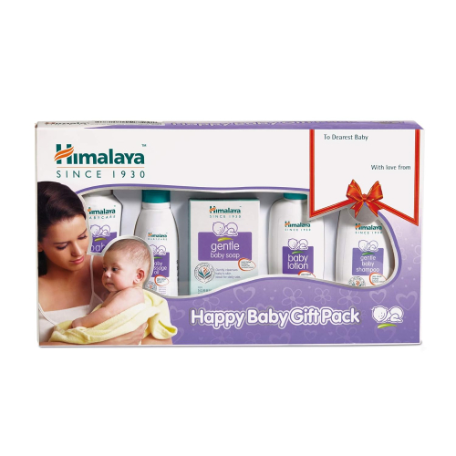 Himalaya Baby Gift Pack (7 Pieces) with FREE Maternity Travel Bag | No.1 Doctor Prescribed | Safe & Gentle for Baby's Skin & Hair