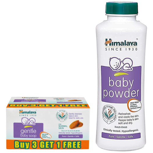 Himalaya Baby Powder 400 Gm (Pack of 2)