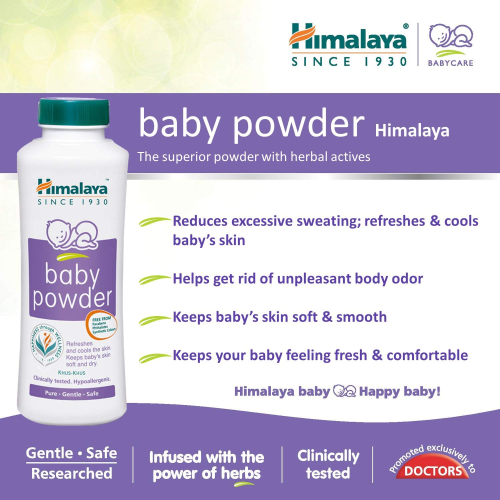 Himalaya Baby Powder 400 Gm (Pack of 2)