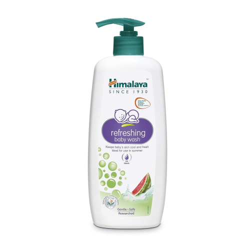 Himalaya Extra Moisturizing Baby Wash 400ml | No Tears Formula with Olive Oil, Aloe Vera & Milk