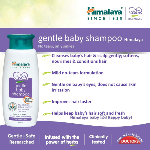 Himalaya Extra Moisturizing Baby Wash 400ml | No Tears Formula with Olive Oil, Aloe Vera & Milk