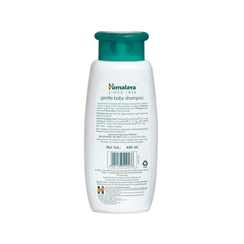 Himalaya Extra Moisturizing Baby Wash 400ml | No Tears Formula with Olive Oil, Aloe Vera & Milk