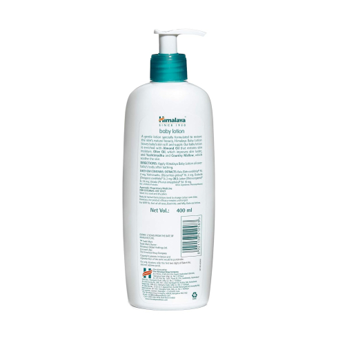 Himalaya Extra Moisturizing Baby Wash 400ml | No Tears Formula with Olive Oil, Aloe Vera & Milk