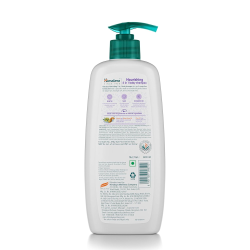 Himalaya Gentle Baby Shampoo 200ml | Tear-Free Formula | Natural Herbal Ingredients for Soft and Healthy Hair