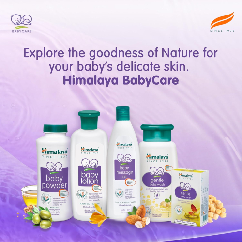 Himalaya Gentle Baby Shampoo 200ml | Tear-Free Formula | Natural Herbal Ingredients for Soft and Healthy Hair