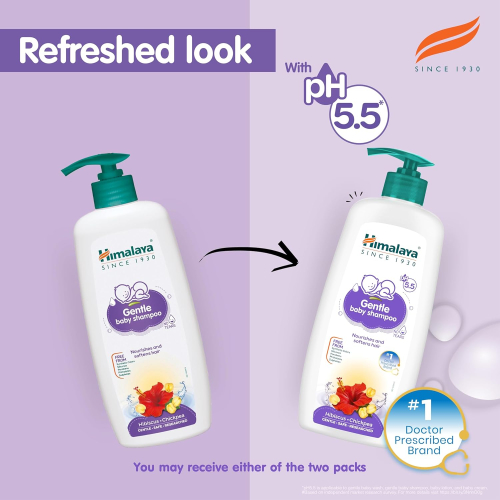 Himalaya Gentle Baby Shampoo 200ml | Tear-Free Formula | Natural Herbal Ingredients for Soft and Healthy Hair