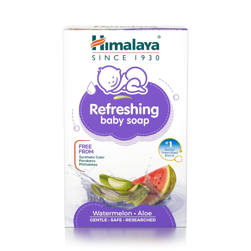 Himalaya Gentle Baby Soap Value Pack, 4 * 75g | With Olive Oil & Almond Oil | Safe for Newborns | Dermatologically Tested