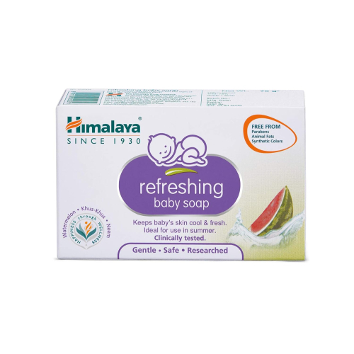 Himalaya Gentle Baby Soap Value Pack, 4 * 75g | With Olive Oil & Almond Oil | Safe for Newborns | Dermatologically Tested