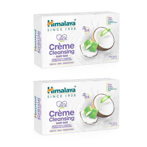 Himalaya Gentle Baby Soap Value Pack, 4 * 75g | With Olive Oil & Almond Oil | Safe for Newborns | Dermatologically Tested