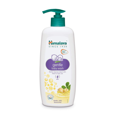 Himalaya Gentle Baby Wash (400ml) | Mild & Safe Cleanser | With Aloe Vera, Indian Pennywort, and Natural Ingredients