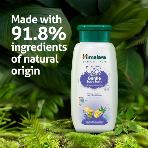 Himalaya Gentle Baby Wash (400ml) | Mild & Safe Cleanser | With Aloe Vera, Indian Pennywort, and Natural Ingredients