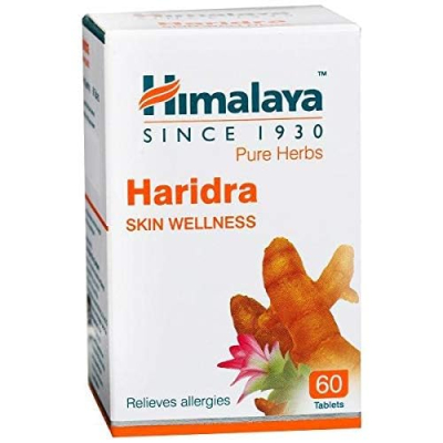 Himalaya Haridra Skin | 60 Tablets | Supports Skin Health 