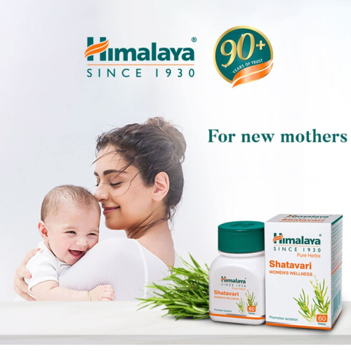 Himalaya Pure Herbs Shatavari Women's Wellness Tablets - 60 Count