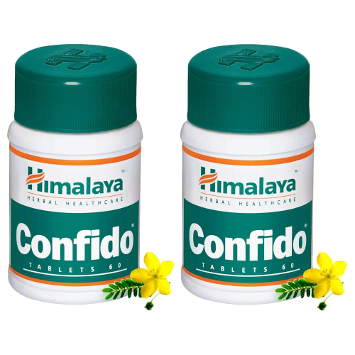 Himalaya Wellness Confido | Enhances Performance & Reduces Anxiety | 60 Tablets 