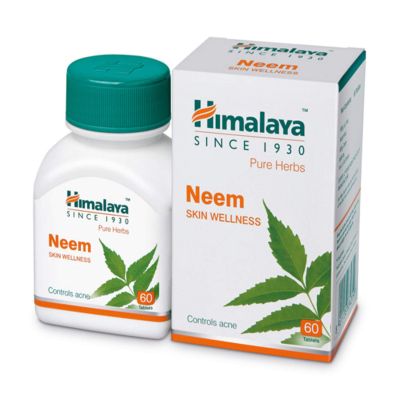 Himalaya Wellness Neem | 60 Tablets | Pure Herbs for Skin Wellness 