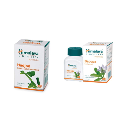 Himalaya Wellness Pure Herbs Hadjod Bone & Joint Wellness | 60 Tablets