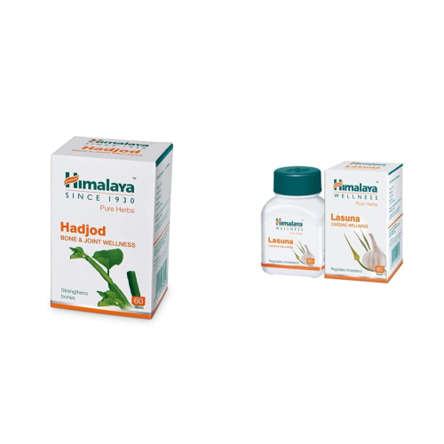 Himalaya Wellness Pure Herbs Hadjod Bone & Joint Wellness | 60 Tablets