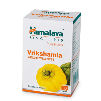 Himalaya Pure Herbs Vrikshamla Weight Wellness | Helps Manage Weight | 60 Tablets