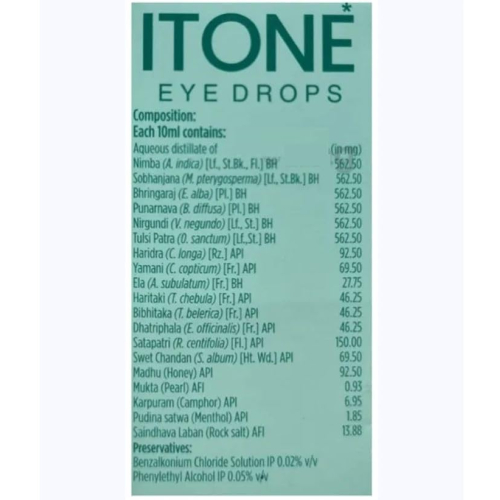 Itone - Bottle of 10 ml Eye Drops