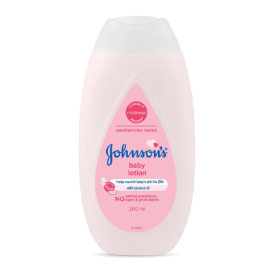 Johnson's Baby Lotion (White, 200ml)