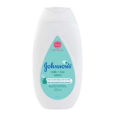 Johnson's Baby Milk and Rice Baby Lotion - 200ml