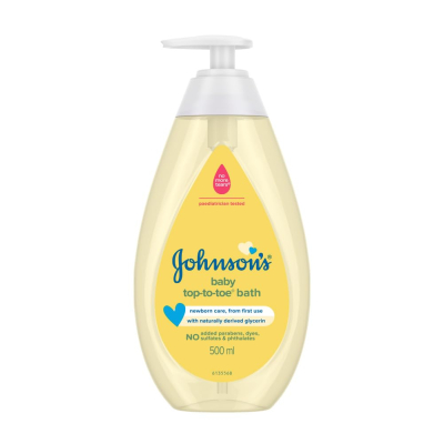 Johnson's Baby Top to Toe Baby Bath 500ml