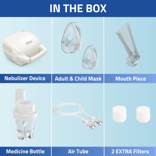 MEDTECH® Handyneb Gold Compressor Nebulizer Machine 