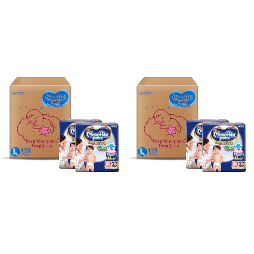 MamyPoko Pants Extra Absorb Baby Diapers, Medium (M), 148 Count, 7-12 kg - Best Diapers for Babies